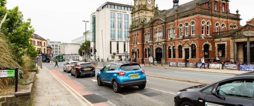 Routes around Leeds
